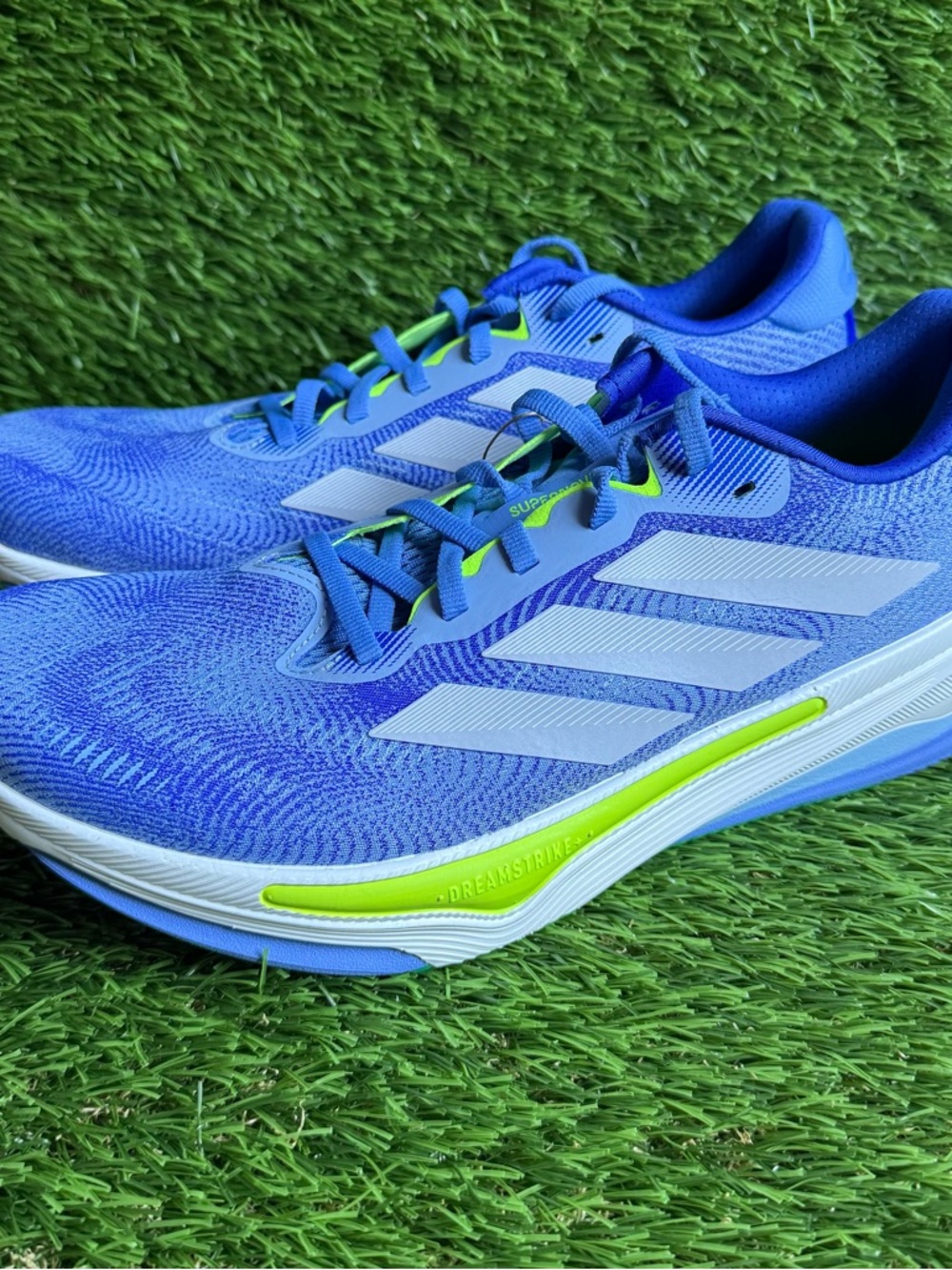 size 9 - Adidas Supernova Prima 2 Running Mens Blue Sneakers Blue Shoes JR3194